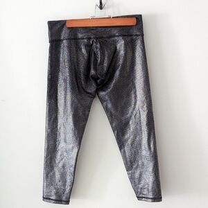 🌞 Nancy Rose Performance Silver Speckled Leggings